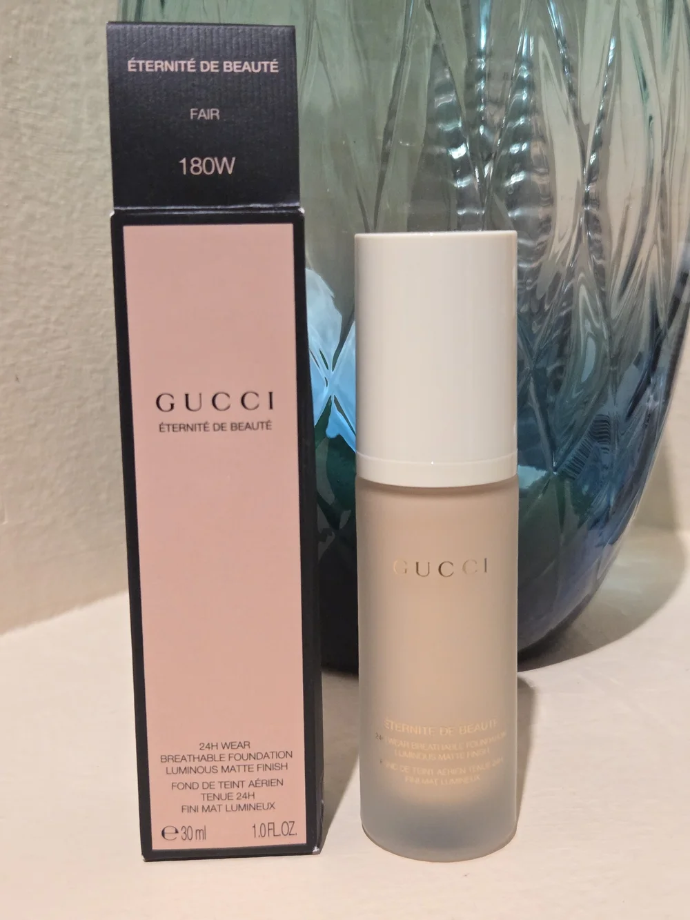 Gucci Éternité de Beauté Foundation 180W Fair 1.0 oz 30mL New In Box Matte
